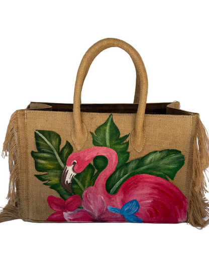 Pelikan Tote Bag Natural Jute