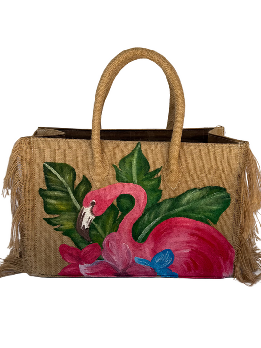 Pelikan Tote Bag Natural Jute