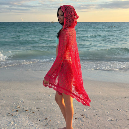 Sirena hooded kaftan