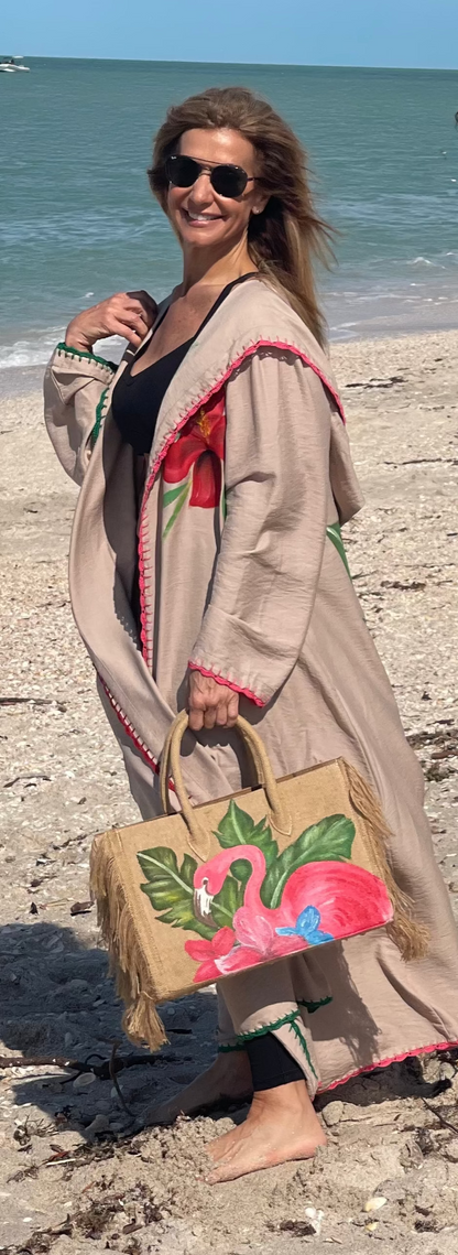 Pelikan Tote Bag Natural Jute