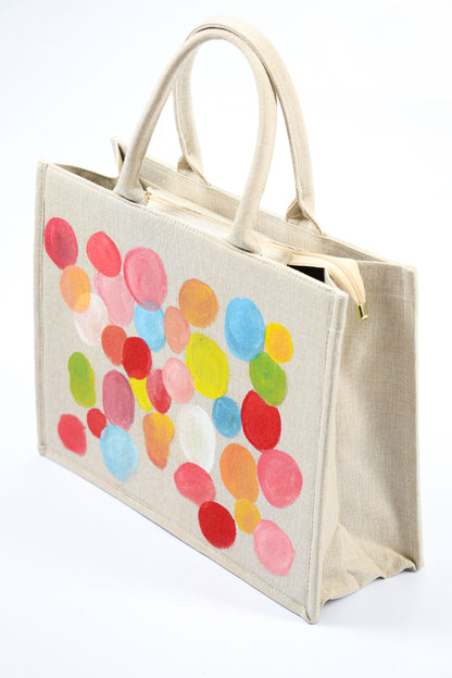 Polka Tote Bag